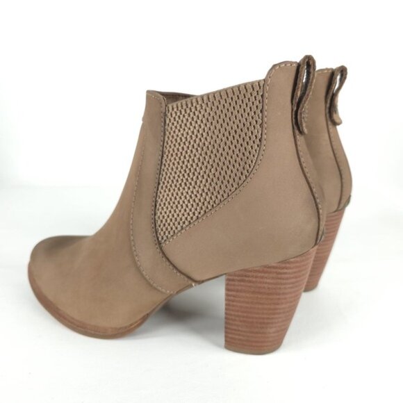 UGG Ankle Cobie‎ Nubuck Leather Heel Chelsea Bootie 1010191 Size 9 - Picture 8 of 14